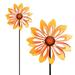 Alpine Corporation Sunflower Wind Spinner Garden Stake