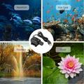 Carevas Fountain Pump Water Pump Submersible Pump Pond Water Oil Pump 150l/h 1.2w Lift Pumps Pump With Dc5v 1.2w Lift 3.28ft Pump Pond 150l/h Dc5vWater Pond 150l/h 1.2w Adben Buzhi Yorten