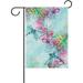 Wellsay Watercolor Dragonfly Flower Branch Garden Flag 12 x 18 Outdoor Vertical Double Sided Yard Flags Seasonal Holiday Decorative House Flag for Garden Decor Party Housewarming Gift Hostess Gift