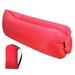 iMounTEK Inflatable Blow Up Lounger Beach Chair & Travel Bag Red