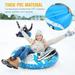 ammoon Snow Tube Tube Snow Sled And WinterSled Kids And Snow Tube Snow Kids And Winter 47 Inch Inflatable Pvc Snow Tube Inch Inflatable Pvc