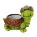 Alpine Corporation Turtle Pot Planter