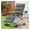 Folding Chair Recliner Patio Lounge Beach Chair Adjustable Outdoor