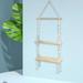 WMYBD Clearence!Woven Hanger Plant Hanger Shelf Floating Plant Shelf Indoor Planter Shelf Floating Shelf For Plants Flowerpot Stands Plant Display Rack Wood Storage Fence