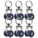 18 Pcs Track Pulley Curtain Window Curtains Wheel Roller Carrier Rollers for Drapery