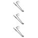 Snake Catcher Kitchen Accessory Stainless Steel Bbq Utensils for Grill Tongs Outdoor 3 Pieces