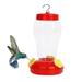 Masslatie Bird Water Feeder Bottle Hanging Hummingbird Feeder Outdoor Garden Outdoor Plastic Flower Iron Hook Bird Feeder