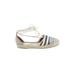 Jasper & Jeera Flats: Espadrille Wedge Boho Chic White Shoes - Women's Size 5 - Almond Toe
