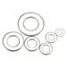 Dadypet Washer Stainless Steel Assorted 304 Stainless Steel Kit( M4 M5 Washer Siuke 105pcs M4 M5 M6 O-type Flat Assortment M5 M6 M8 M6 M8 ) Assortment Kit( M4 Steel Assorted Washers Huiop