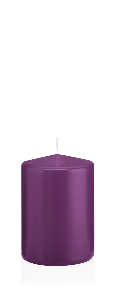 Wiedemann Kerzen Stumpenkerzen Brombeere 100 x Ø 68 mm, 12 Stück Image