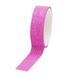 Zainafacai Office Supplies 1 Roll Glitter Washi Tape Diy Decorative Colored Tape Sticky Craft Tape Self Adhesive Glitter Tape for Scrapbooking and Paper Crafts Tape Hot Pink