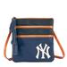 Dooney & Bourke New York Yankees Infield Triple Zip Crossbody Purse