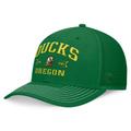 Men's Top of the World Green Oregon Ducks Carson Trucker Adjustable Hat