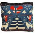 Disney Parks Epcot Norway Mickey Mouse Icon Throw Pillow New With Tag