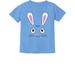 Tstars Boys Unisex Easter Holiday Shirts Little Easter Bunny Face Tee Cute Kids Happy Easter Party Shirts Easter Gifts for Boy Toddler Kids T Shirt