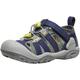 Sandale KEEN "KNOTCH CREEK" Gr. 27/28, blau (steel grey, blue depths) Schuhe Jungen