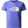 "T-Shirt THE NORTH FACE ""B S/S EASY TEE"" Gr. XL (158), blau (dopamine blue) Kinder Shirts T-Shirts"