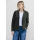 Kurzblazer CECIL Gr. S (38), grün (strong khaki) Damen Blazer