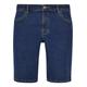 Stoffhose URBAN CLASSICS "Urban Classics Herren Relaxed Fit Jeans Shorts" Gr. 38, Normalgrößen, blau (indigo washed) Herren Hosen Stoffhosen