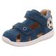 Sandale SUPERFIT "BUMBLEBEE WMS: Mittel" Gr. 21, blau Kinder Schuhe