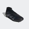 Fußballschuh ADIDAS PERFORMANCE "PREDATOR LEAGUE LACELESS FG", Gr. 42, schwarz (core schwarz, carbon, core schwarz), Synthetik, Textil, sportlich, Schuhe