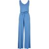 Jumpsuit URBAN CLASSICS "Urban Classics Damen Ladies Long Sleevless Modal Jumpsuit", Damen, Gr. 5XL, US-Größen, blau (horizonblau), 77% Modal, 23% Polyester, unifarben, loose fit, ohne Ärmel, Overalls