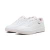 Sneaker PUMA "COURT CLASSY", Gr. 42, pink (puma weiß, whisp of pink, puma silber), Synthetik, sportlich, Schuhe