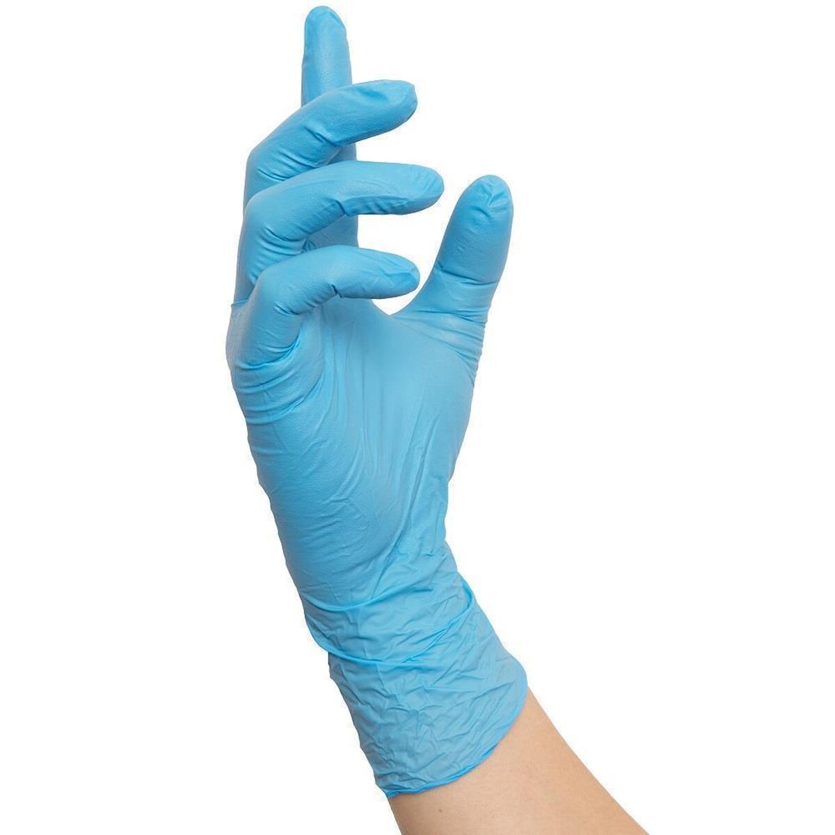 MCD Medical Care Dental GmbH 1000 Nitras SUPREME NITRILE Nitrilhandschuhe | Gr. S | blau | Einweghandschuhe Image