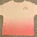 American Eagle Outfitters Tops | American Eagle Tee-Shirt.Woman’s Size Small, Looks Like It Would Fit Med. Too | Color: Orange/Pink | Size: S