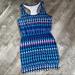 American Eagle Outfitters Tops | American Eagle Dress Chevron T Strap Tunic Dress | Color: Blue/Pink | Size: M