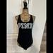 Victoria's Secret Tops | Lot Of 2 Women’s Victorias Secret Black Bodysuits Size L | Color: Black | Size: L