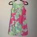 Lilly Pulitzer Dresses | Lilly Pulitzer Delia Shift Dress In Pink Lemonade 2 | Color: Green/Pink | Size: 2