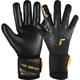 REUSCH Kinder Torwarthandschuhe Pure Contact Infinity Junior, Größe 4,5 in black / gold / black