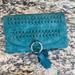 Anthropologie Bags | Anthropologie Clutch With Chain | Color: Green | Size: Os