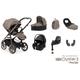 Babystyle Oyster 3 Luxury 7 Piece Travel System Bundle With Pebble 360 Pro - Mink