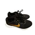 Nike Shoes | Nike Mens Revolution 6 Next Nature Black Gold Running Shoes Size 7.5 Dc3728-002 | Color: Black | Size: 7.5