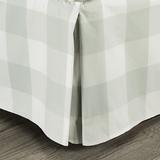 Gwyneth Buffalo Check Bedskirt Full - Select Colors - Spa - Ballard Designs Spa - Ballard Designs