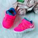 Nike Shoes | Baby Nike Free 5.0 Neon Pink Sneakers | Color: Blue/Pink | Size: 3bb
