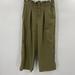 American Eagle Outfitters Pants & Jumpsuits | American Eagle Outfitters High Rise Wide Leg Pants Army Green Size 4 | Color: Green | Size: 4