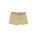 Sonoma Goods for Life Shorts: Tan Solid Bottoms - Women's Size 14 - Light Wash