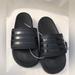 Adidas Shoes | Adidas Adilette Platform Slides Size 9 Black | Color: Black | Size: 9