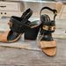 Coach Shoes | Coach Sandals | Color: Black/Tan | Size: 6.5