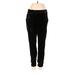 Ecote Velour Pants - High Rise: Black Activewear - Women's Size X-Small