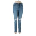 Denizen from Levi's Jeans - Super Low Rise: Blue Bottoms - Women's Size 10