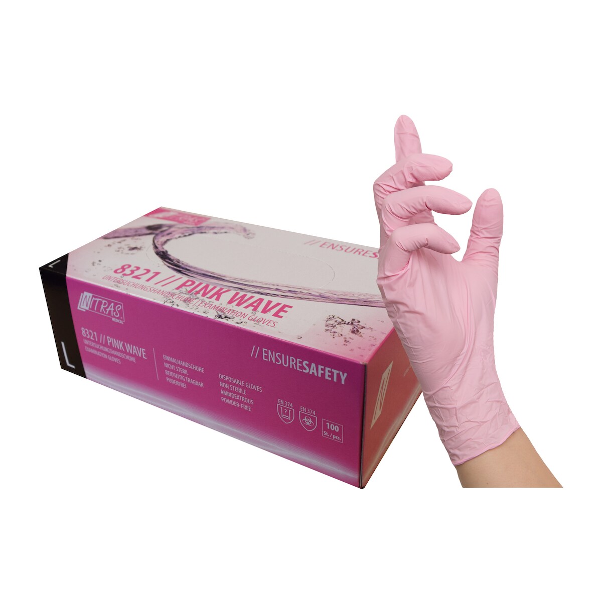 MCD Medical Care Dental GmbH Nitras Pink Wave Image