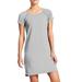 Athleta Dresses | Athleta Pacer Sweatshirt Short Sleeve Shift Mini Dress Grey | Color: Gray | Size: M