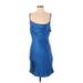 Nasty Gal Inc. Cocktail Dress - Mini: Blue Dresses - Women's Size 4