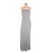 White House Black Market Casual Dress Strapless Sleeveless: Gray Dresses - Women's Size X-Small