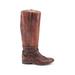 FRYE Boots: Brown Shoes - Women's Size 6 - Round Toe