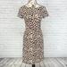 J. Crew Dresses | J. Crew Re-Imagined Dress (0p) | Color: Brown/Cream | Size: 0p